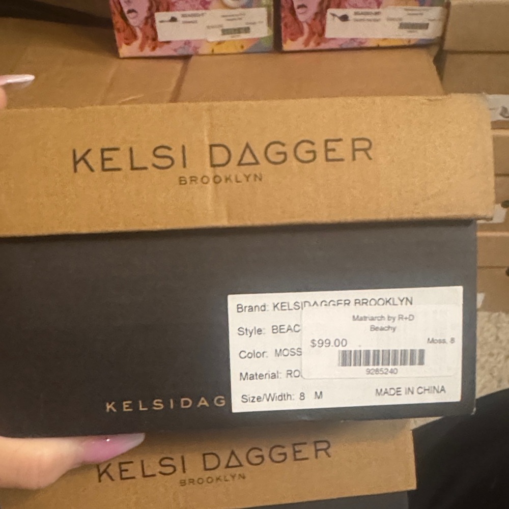 Kelsi Dagger Moss Sandals